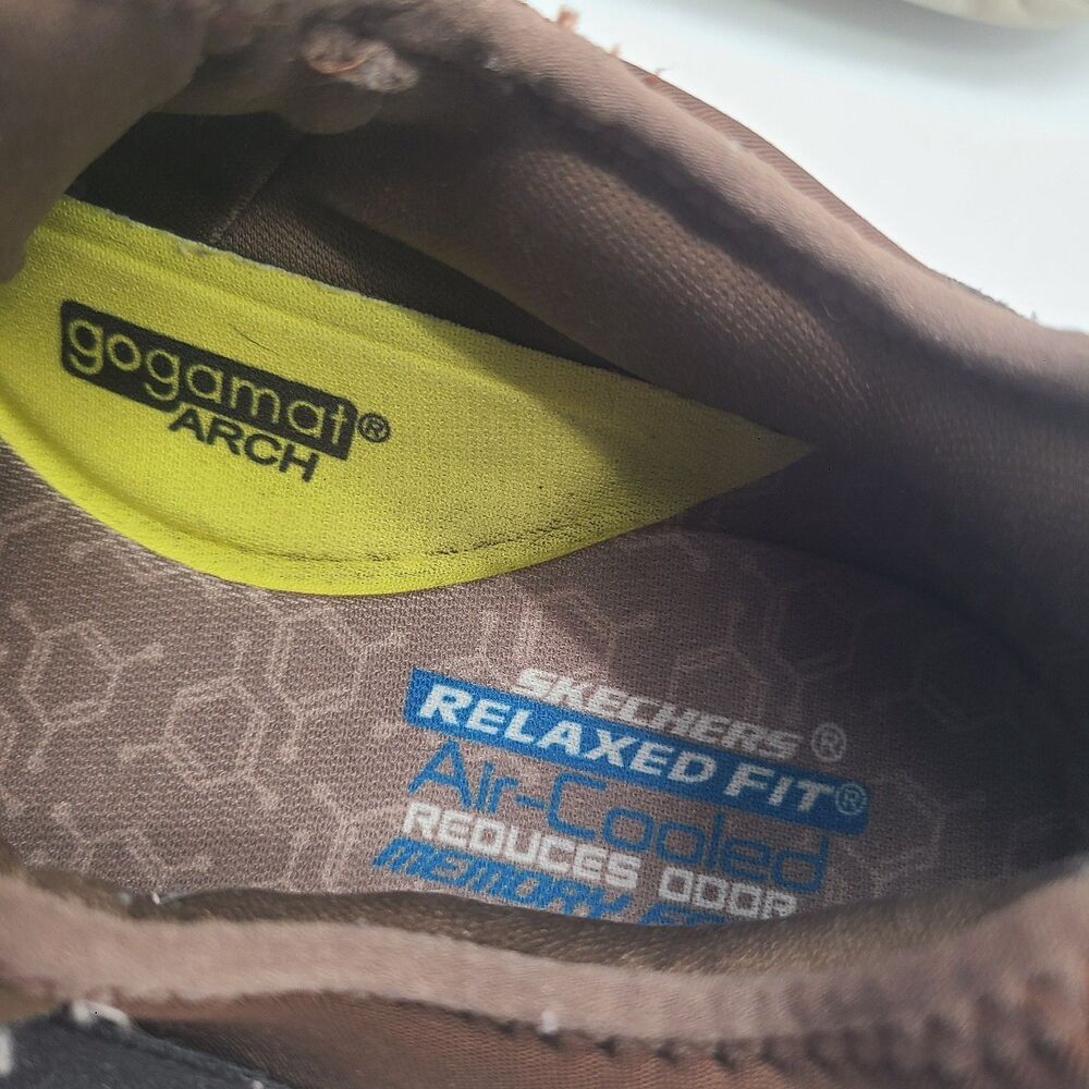 Skechers Men's Relaxed Fit: Slade - Raymar Sneaker Brown (210809/BRN) US Sz 11.5 - Picture 7 of 8